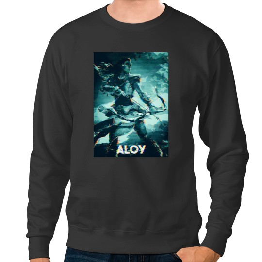 Discover Gifts Idea Horizon Action Game Dawn Zero Love You Sweatshirts