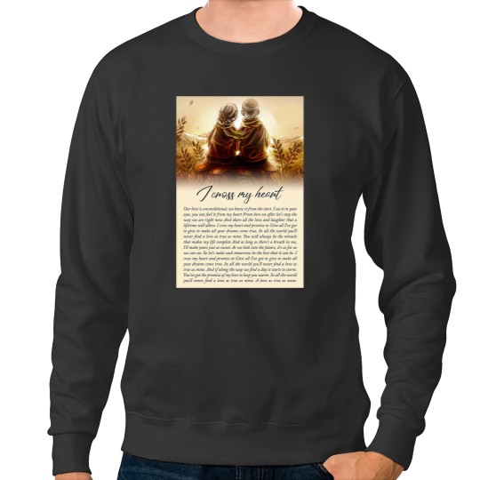 Discover I-cross-my-heart Sweatshirts