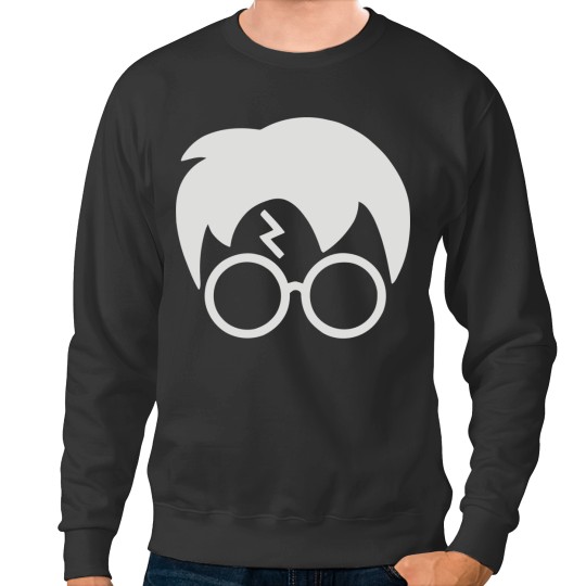 Discover Harry Glasses Lightning Bolt Hair Sweatshirts