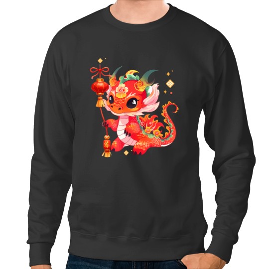Discover chinese new year 2024 year of the dragon lunar celebrations t Sweatshirts