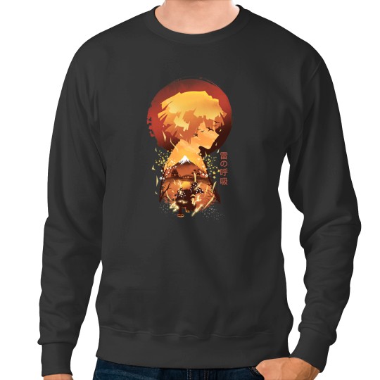 Discover Ukiyo e Breath of Thunder Sweatshirts