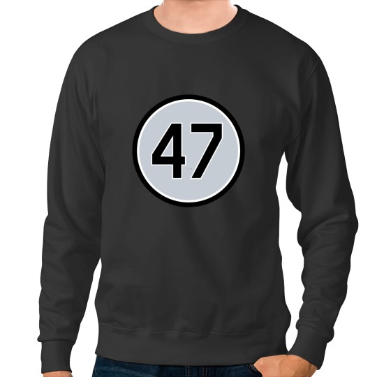 Discover Gio Gonzalez 47 Jersey Number Sweatshirts