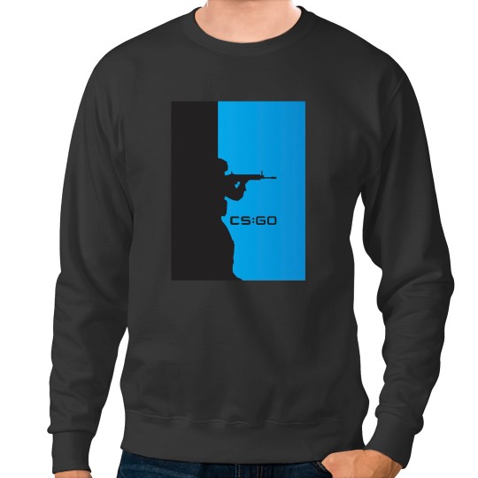 Discover Counter strike silhouette Graphic Sweatshirts