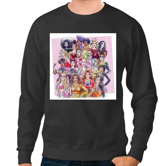 Discover RuPauls Drag Race All Winners Sweatshirts