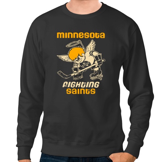 Discover Defunct Minnesota Fighting Saints Hockey Team Sweatshirts