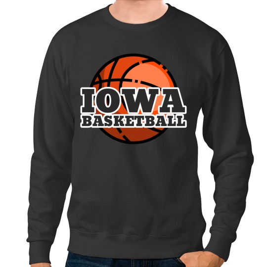 Discover Iowa Basketball Never Stops 2 Sweatshirts