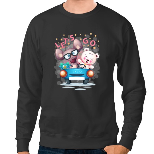 Discover Walk with friends - Let_s Go (1) Sweatshirts