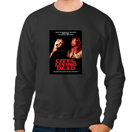 Discover The dead shall rise and walk the earth cover  Classic Sweatshirts