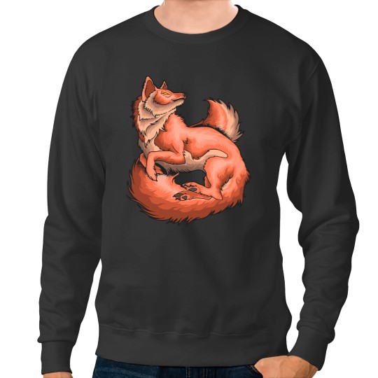 Discover Artistic Cool Fox Sweatshirts