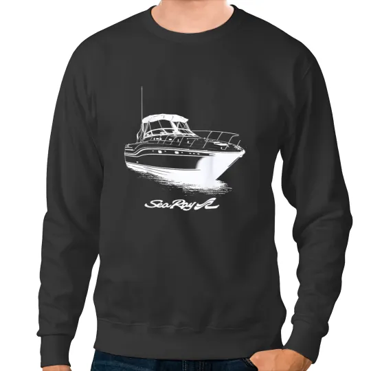 Discover sea ray sundancer 32 on back Sweatshirts