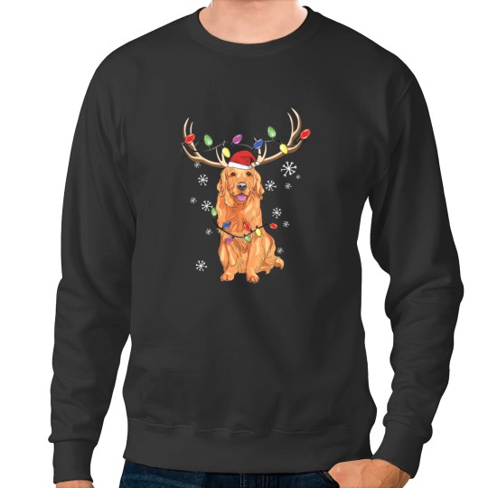 Discover Christmas Golden Retriever Sweatshirts