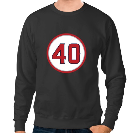 Discover Troy Percival 40 Jersey Number Sweatshirts