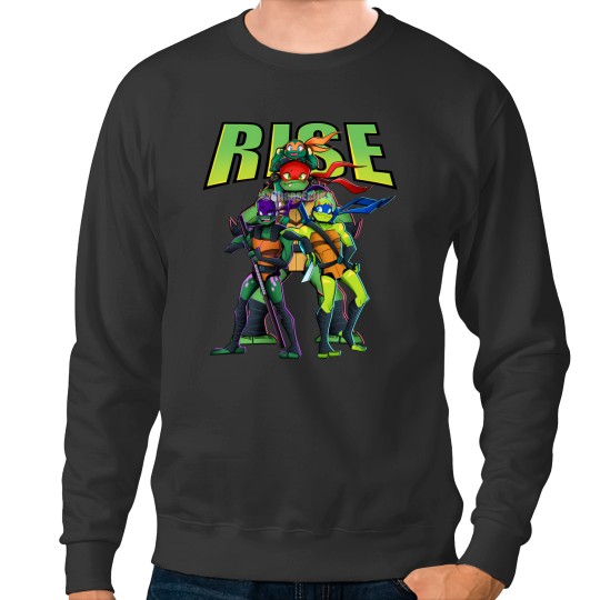 Discover Rise Of The Teenage Mutant Ninja Turtles funny Sweatshirts