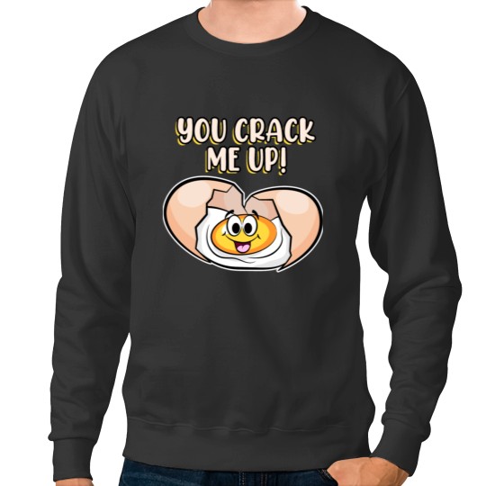 Discover Funny Egg Fried Egg Breakfast Sweatshirt