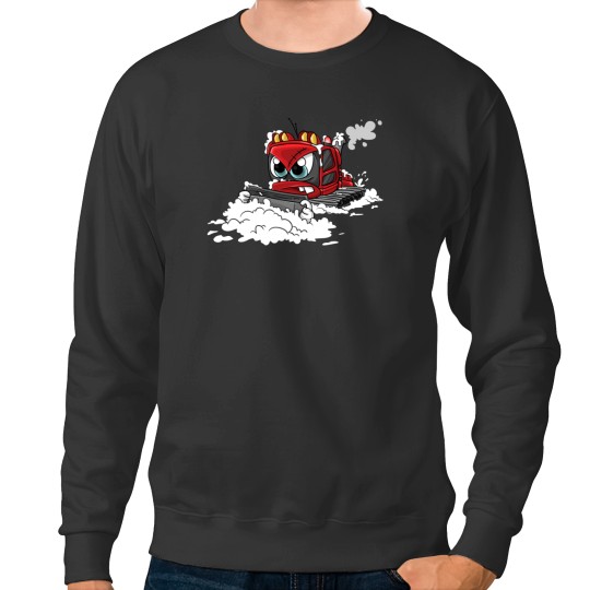 Discover Angry Pistenbully Sweatshirts