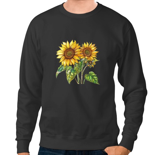 Discover sunflowers Sweatshirts
