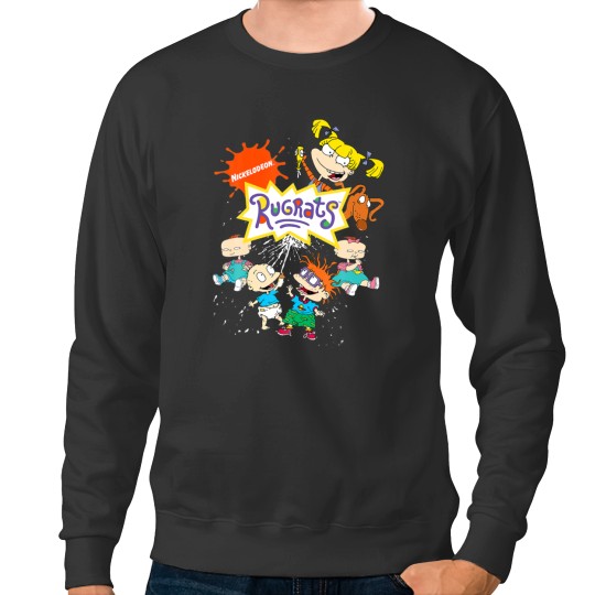 Discover Rugrats Logo With Nick Logo And Rugrats Characters Sweatshirts