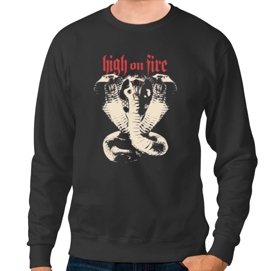 Discover High OnFire  .png Sweatshirts