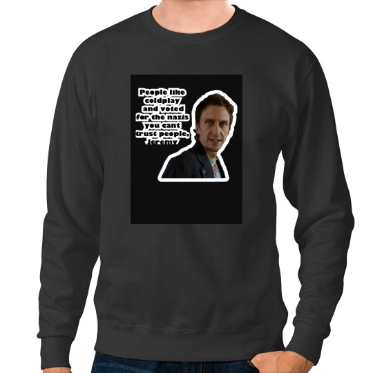Discover So Funny Peep Show Super Hans Funny Graphic Gift Sweatshirts