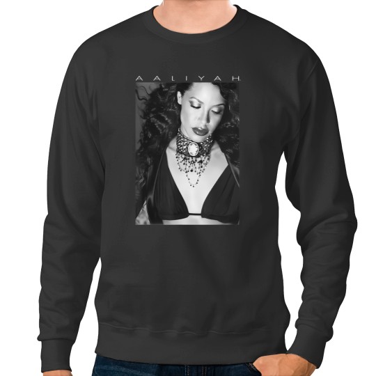 Discover aaliyah photo with logo t Sweatshirts
