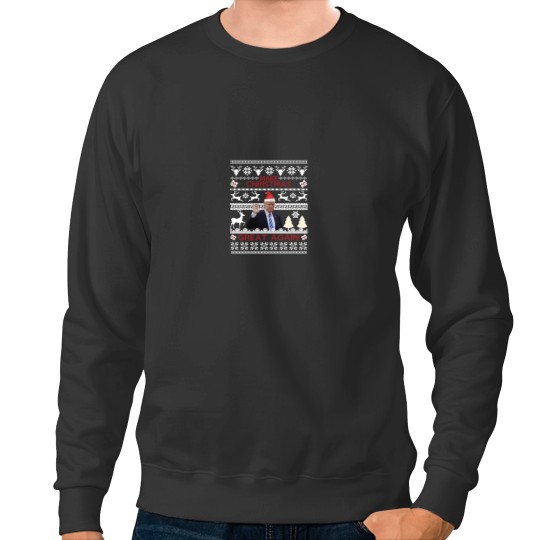 Discover Make Christmas Great Again Trump 2024 Funny Ugly Christmas Sweatshirts
