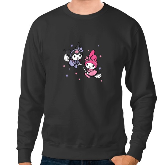 Discover My Melody Kuromi Little Witches Halloween Shoes2 Sweatshirts