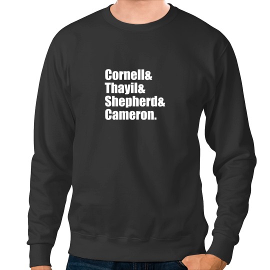 Discover SG last names Sweatshirts