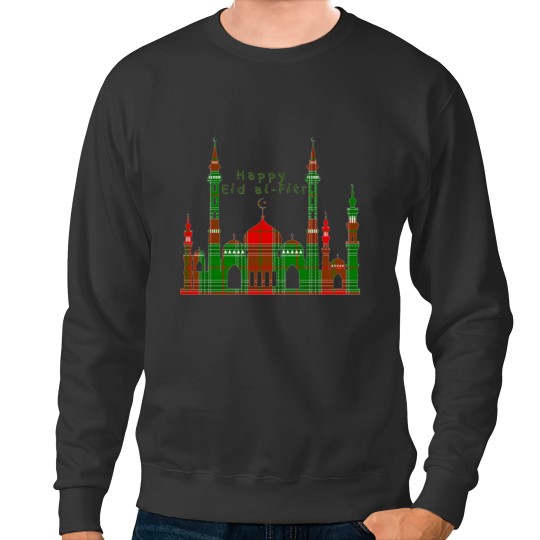 Discover A Happy _amp_ Holy Eid Al-Fitr Set 2iii Premium Sweatshirts