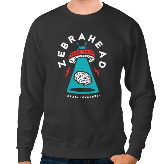 Discover Brain Invaders Zebrahead Sweatshirts