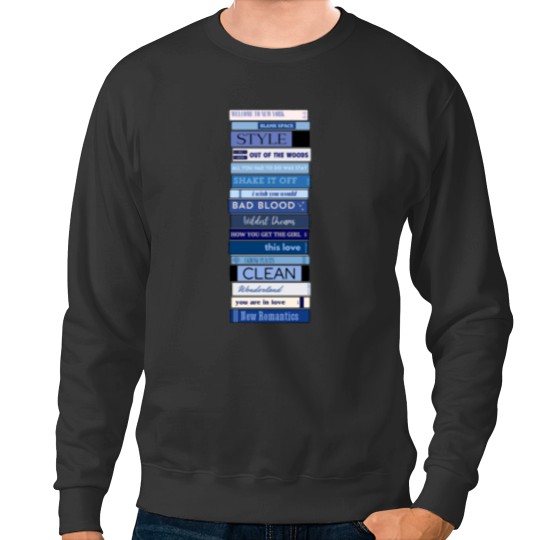 Discover 1989 Album Bookshelf Active Sweatshirts