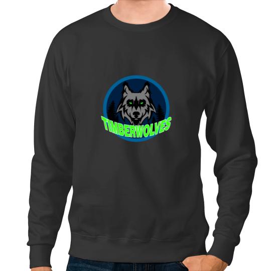 Discover Minesota Timberwolves Sticker Sweatshirts