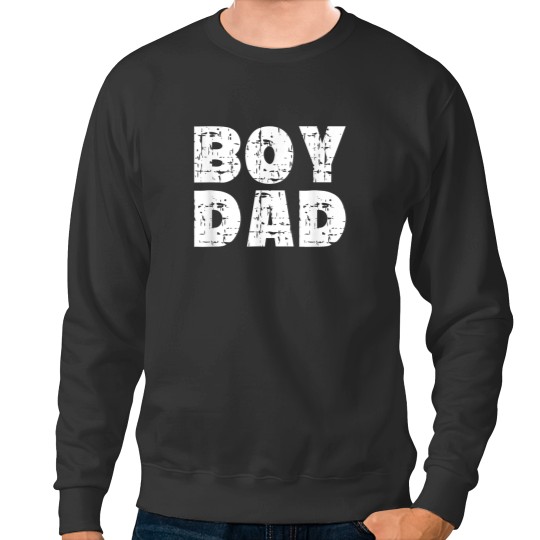 Discover Boy Dad Vintage Father of Sons Graphic Art 5561 Sweatshirts
