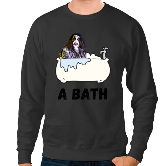 Discover A Bath - Abbath Black Metal meme Sticker Sweatshirts