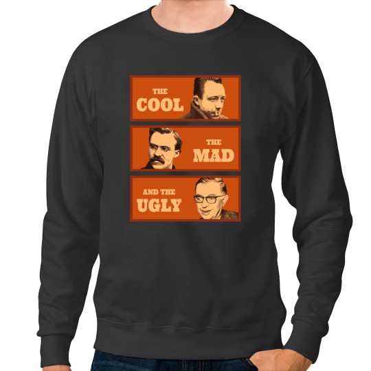 Discover Camus Nietzsche Sartre Sweatshirts