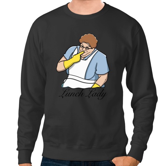 Discover Chris Farley as the Lunch Lady Sweatshirts