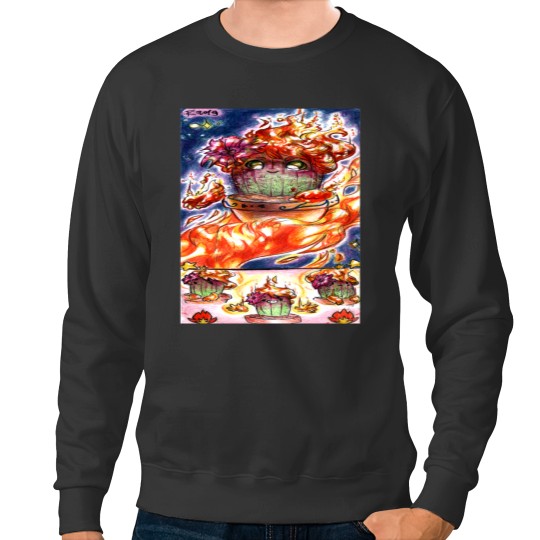 Discover Winner Cacti - Mimma (Echinocereus rigidissimus var. rubrispinus.) Sweatshirts