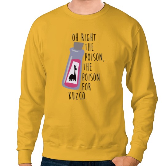 Discover Kuzco's Poison Poison Fangs Sweatshirts