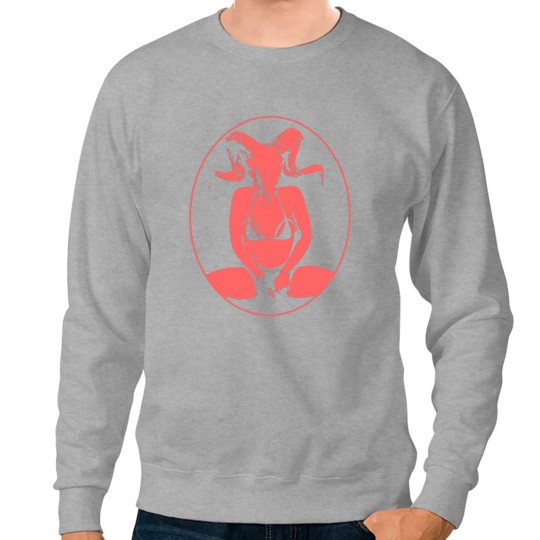 Discover Goat1 Skull Girl Active Sweatshirts