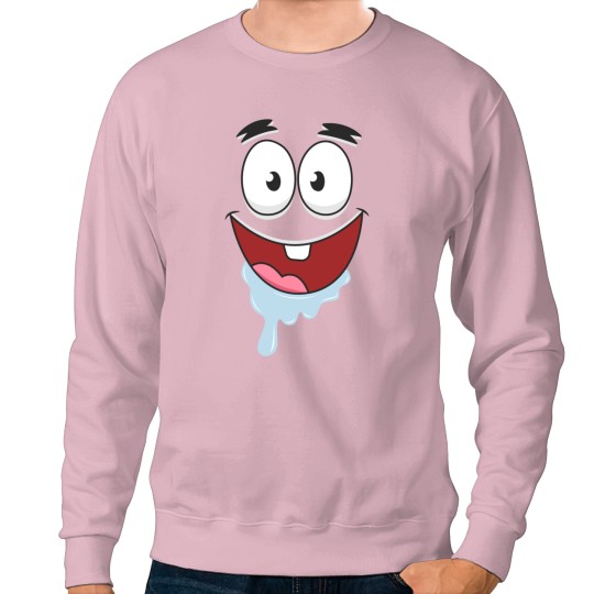 Discover Cute Patrick Face Sweatshirts