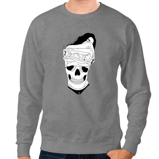 Discover LARGE TRIPLE SKULL GIRL Sweatshirts