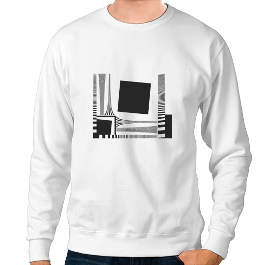 Discover Abstract geometric Test Pattern design Sweatshirts