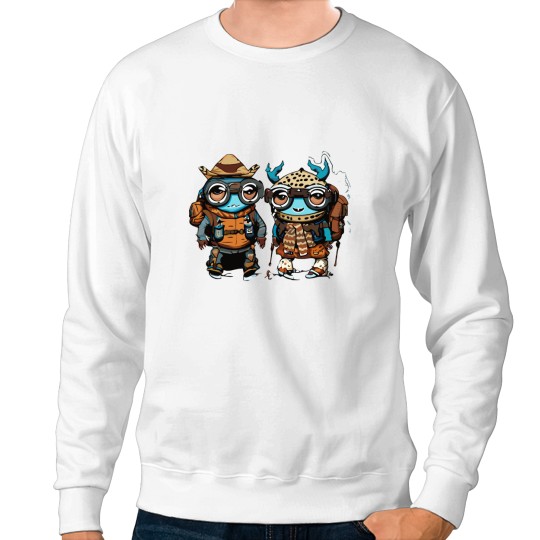 Discover Sweet Monster Crew Active Sweatshirts