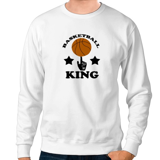 Discover Basketball King Sweatshirts
