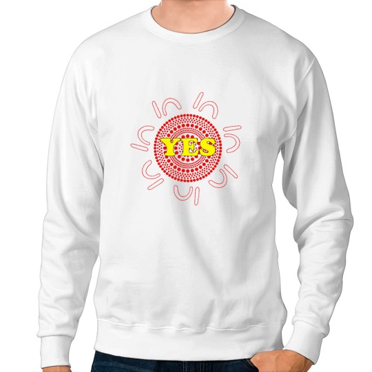 Discover Yes Voice to Parliament Hero Sweatshirts