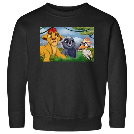 Discover Lion Cartoon Guard Sweatshirts