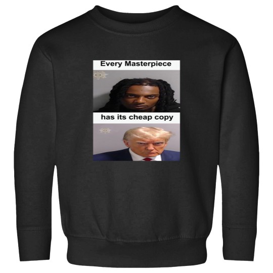 Discover Playboi Carti Donald Trump Mugshot Sweatshirts