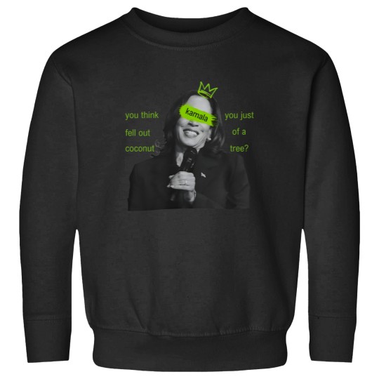 Discover kamala harris brat Sweatshirts, kamala charli xcx brat Sweatshirts, kamala meme Sweatshirts