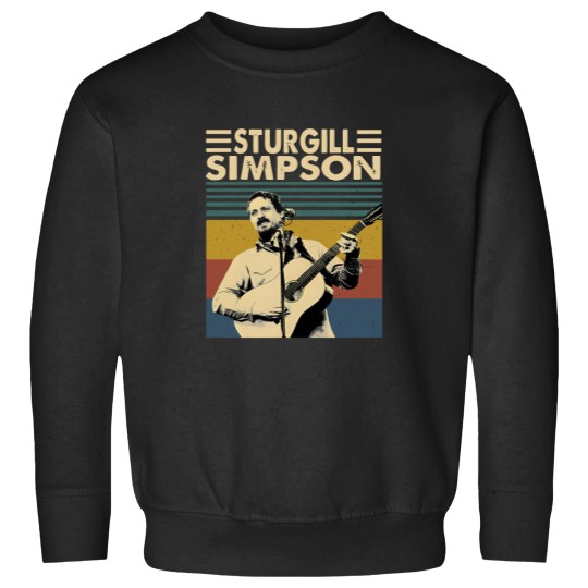 Discover Sturgill Simpson Retro Vintage Unisex Sweatshirts, Sturgill Simpson Music Sweatshirts