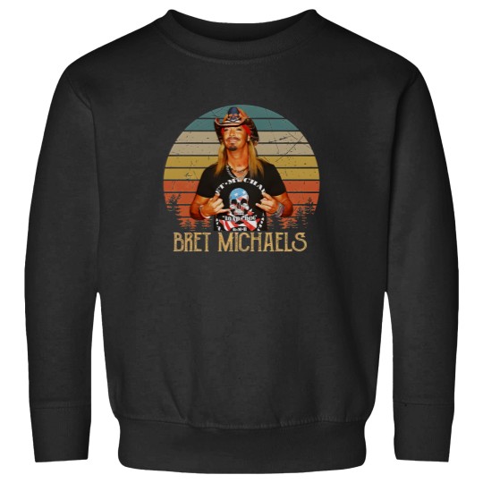 Discover New Popular Bret Michaels Vintage Gift For Fans Sweatshirts