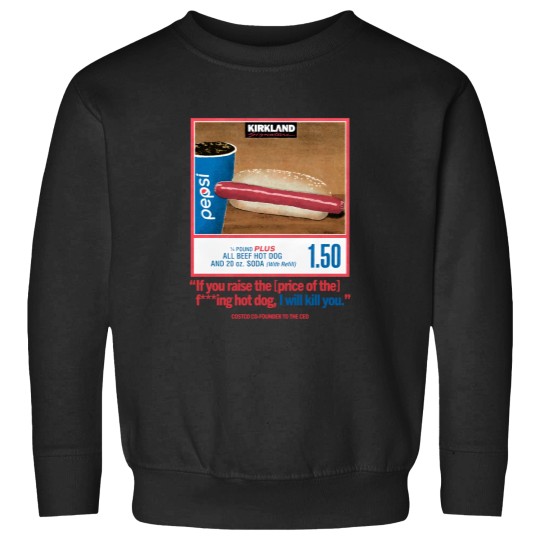Discover Costco Hot Dog & Soda Combo Sweatshirts